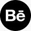 behance公司round-social-media-icons