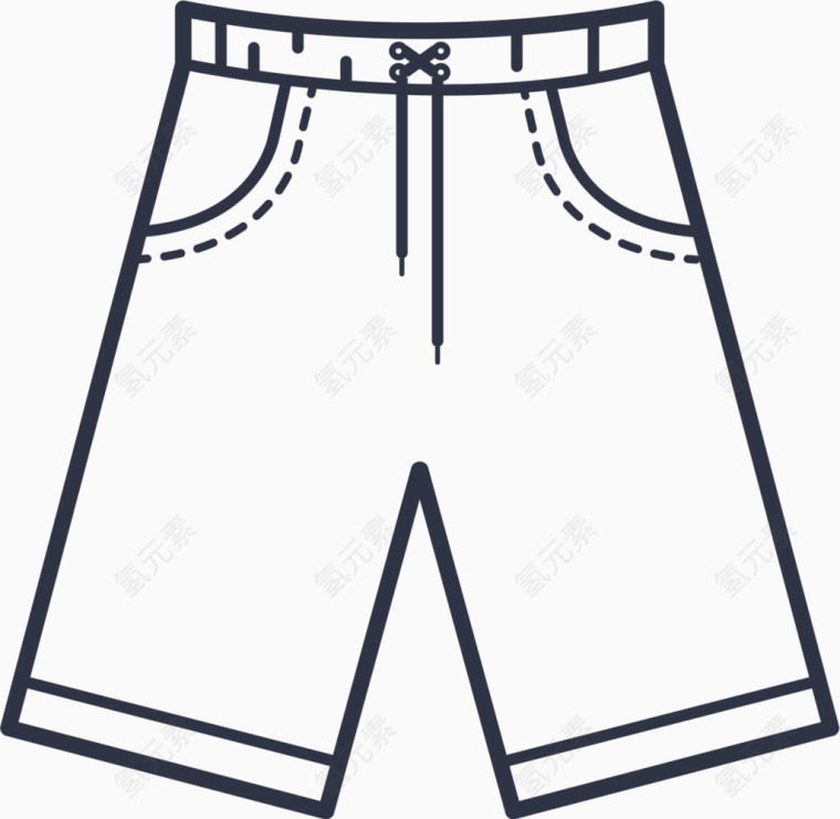 短裤Summer-icons