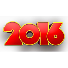 2016艺术字