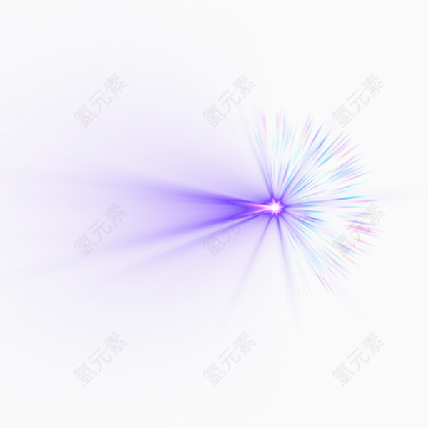 紫色科技光感