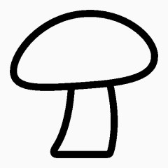 植物蘑菇状图标