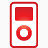 iPod超级单红图标