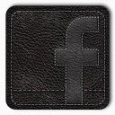 脸谱网黑色的Android-Leather-Badges-icons