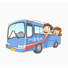 韩国旅游巴士