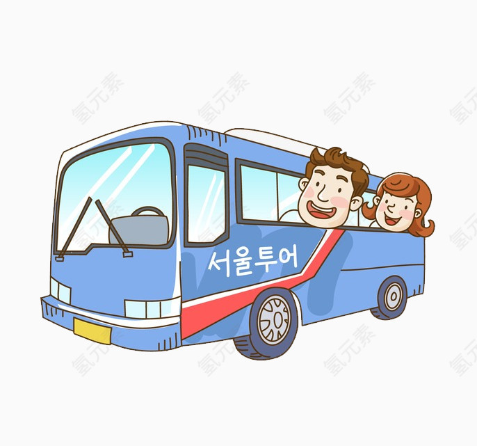 韩国旅游巴士