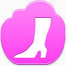 高引导Pink-cloud-icons