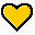 Yellow Heart Icon