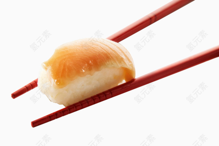 筷子上的美食素材