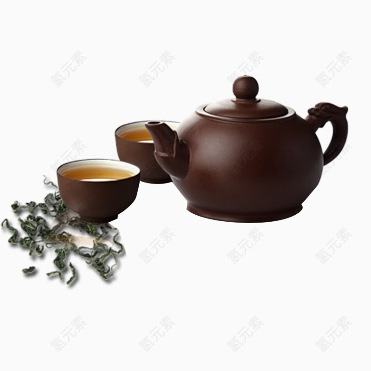 传统茶叶茶壶