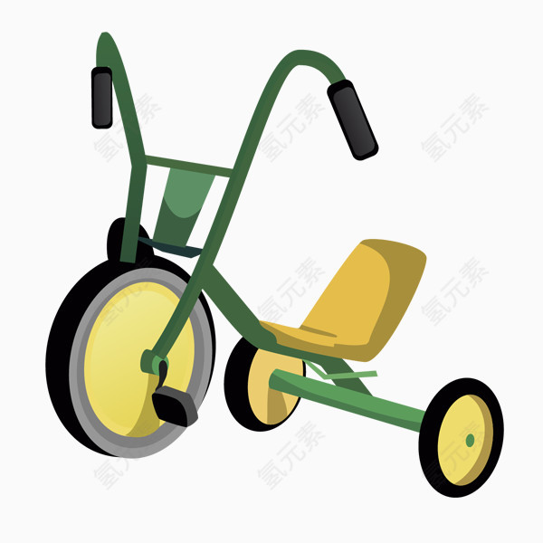 六一儿童玩具脚踏三轮车