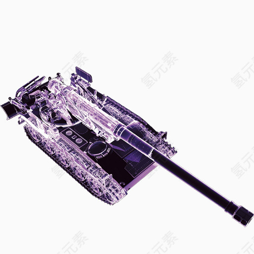 紫色坦克