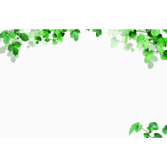 清新绿色相框清新绿色相框边框