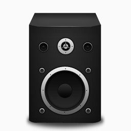 Speaker black Icon