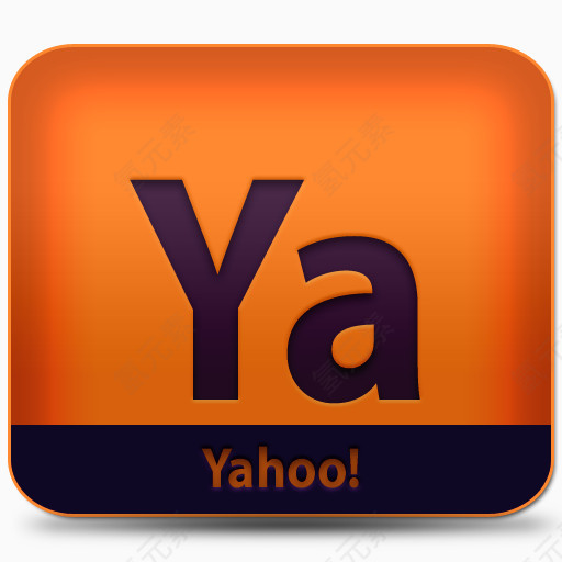 Yahoo !雅虎Adobe-Style-Dock-icons