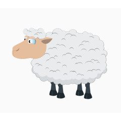 卡通手绘绵羊免费下载