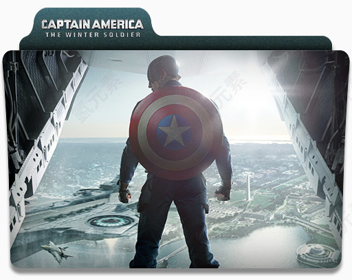 文件夹队长美国captain-america-the-winter-soldier-icons