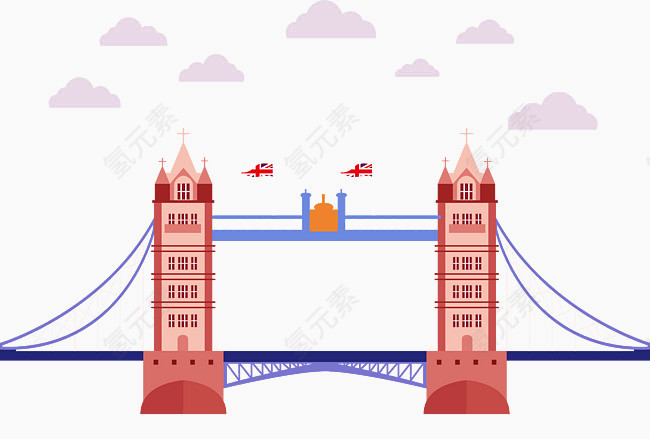 手绘伦敦桥