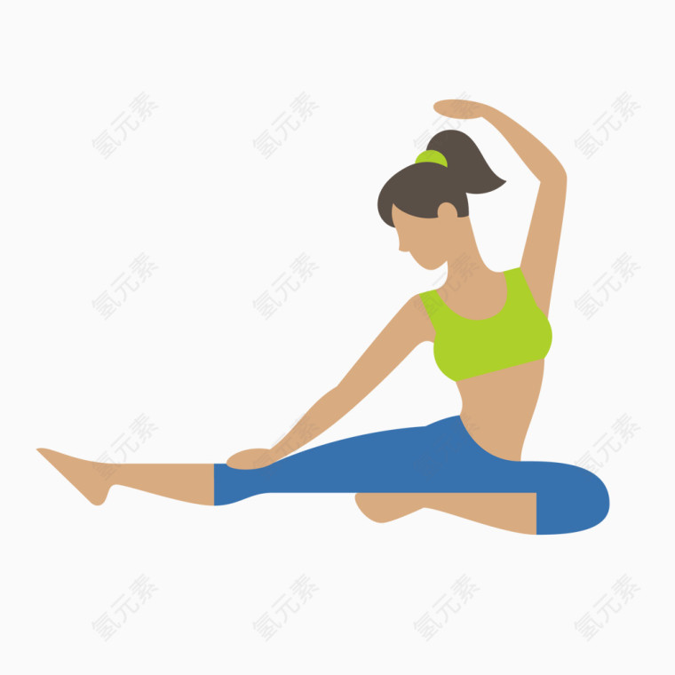 女性瑜伽