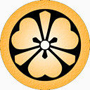 黄金Katabami图标