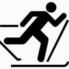 交叉国滑雪名项目图标