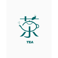 茶艺术字变形字