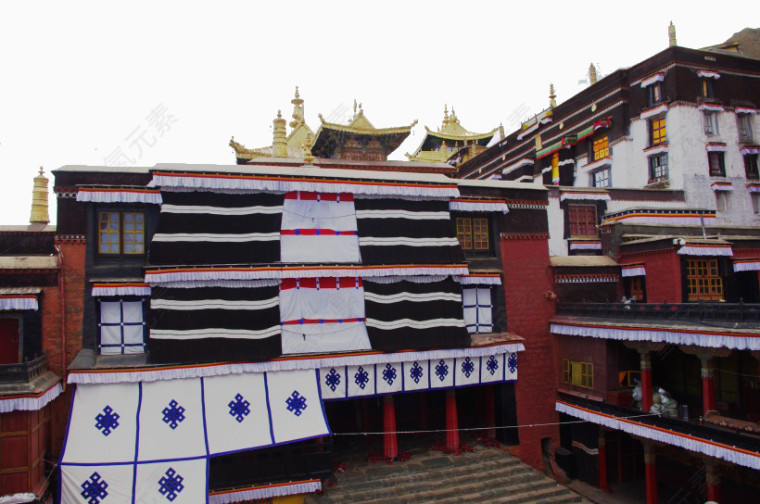 西藏扎什伦布寺风景图片4
