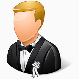 Wedding Groom Light Icon