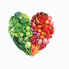 心型水果蔬菜