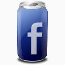 喝Facebook社会社会网络锡饮料网0 2