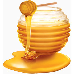蜂蜜搅蜜棒蜜罐