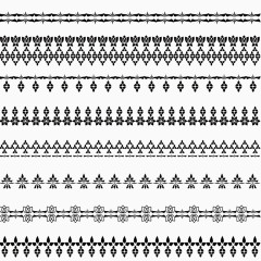 8款花纹边条