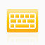 键盘super-mono-yellow-icons