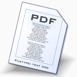 pdf file types icon