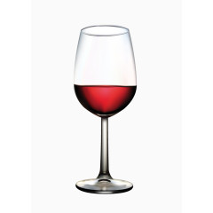 玻璃杯和红酒