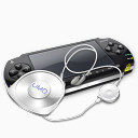 umd格式耳机耳机索尼sony-psp-icons