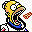 Homertopia Homer the Astronaut Icon