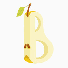 水果字母B