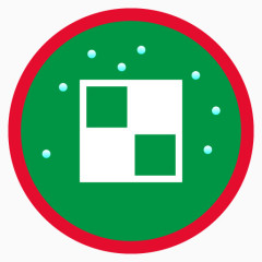 美味的christmas-social-networking-icons