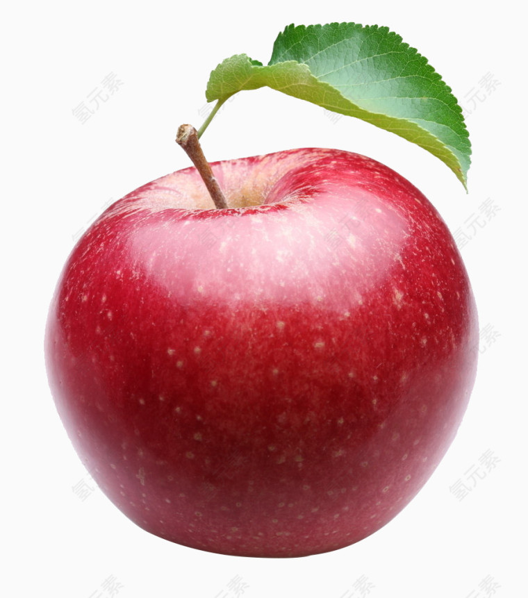 苹果红红的又大又甜
