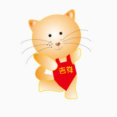 卡通吉祥猫咪