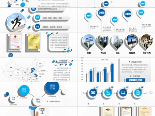 公司介绍产品宣传PPT模板