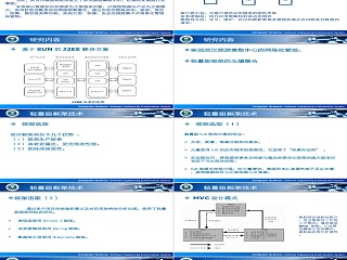 基于轻量级J2EE的旅游集散中心设计与实现论文答辩