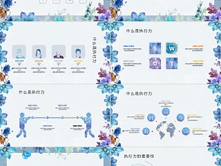 企业员工培训执行力培训PPT动态预览图