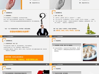 企业文化PPT模板课件下载