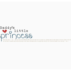 daddy's little字体 