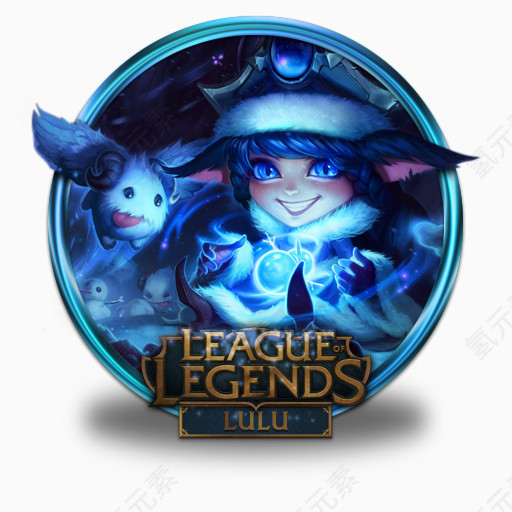 露露league-of-legends-gold-border-icons