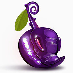 紫色的辣椒