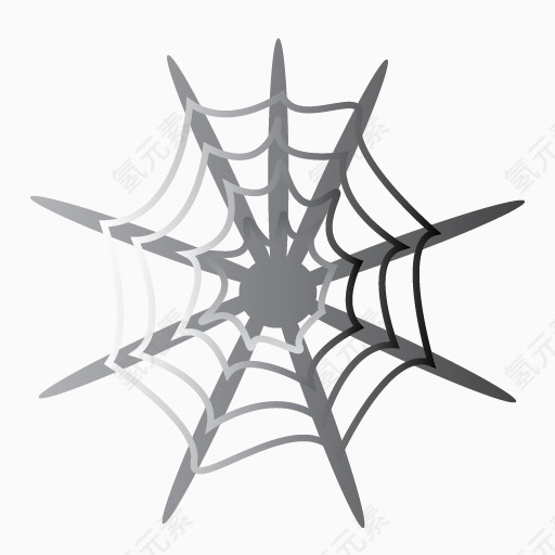万圣节可怕的蜘蛛Web万圣节