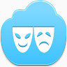 剧院象征Blue-Cloud-icons
