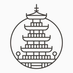 东京城市图标